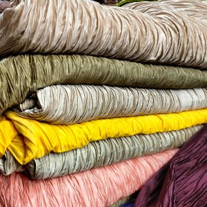 Pleated Silk